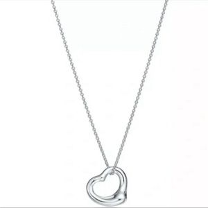 Tiffany & Co. Open Heart Pendant